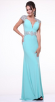 Sheath dress with deep sweetheart neckline - 1029 Kouture Boutique