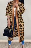 Casual Loose Leopard Print Jacket - 1029 Kouture Boutique